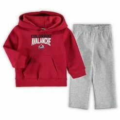 Outerstuff Toddler Burgundy/Heathered Gray Colorado Avalanche Fan Flare Pullover Hoodie & Pants Set
