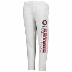 Outerstuff Youth Ash Houston Astros Game Time Fleece Pants -Outerstuff shop unnamed file 8895