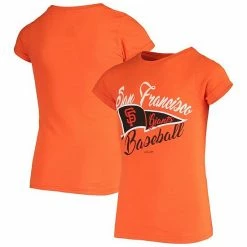 Outerstuff Girls Youth Orange San Francisco Giants Fly The Flag T-Shirt -Outerstuff shop unnamed file 8903