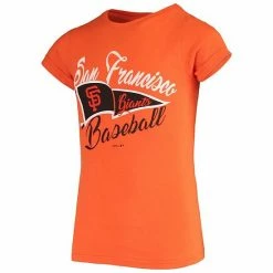 Outerstuff Girls Youth Orange San Francisco Giants Fly The Flag T-Shirt -Outerstuff shop unnamed file 8904
