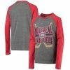 Outerstuff Youth Heathered Gray/Heathered Red Montreal Canadiens Square Up Raglan Tri-Blend Long Sleeve T-Shirt 2 Outerstuff Youth Heathered Gray/Heathered Red Montreal Canadiens Square Up Raglan Tri-Blend Long Sleeve T-Shirt -Outerstuff shop unnamed file 8937