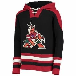 Outerstuff Youth Black/Garnet Arizona Coyotes Ageless Must-Have V-Neck Pullover Hoodie -Outerstuff shop unnamed file 8949