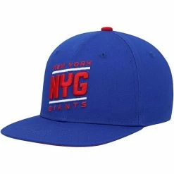 Outerstuff Youth Royal New York Giants Team Code Adjustable Snapback Hat