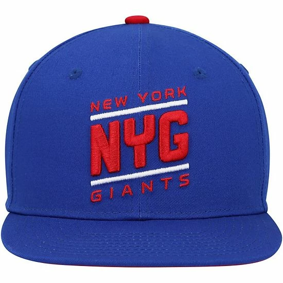 Outerstuff Youth Royal New York Giants Team Code Adjustable Snapback Hat 4 Outerstuff Youth Royal New York Giants Team Code Adjustable Snapback Hat - Image 2
