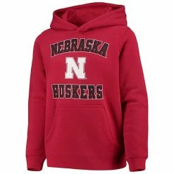 Outerstuff Youth Scarlet Nebraska Huskers Big Bevel Pullover Hoodie 8 Outerstuff Youth Scarlet Nebraska Huskers Big Bevel Pullover Hoodie -Outerstuff shop unnamed file 9020