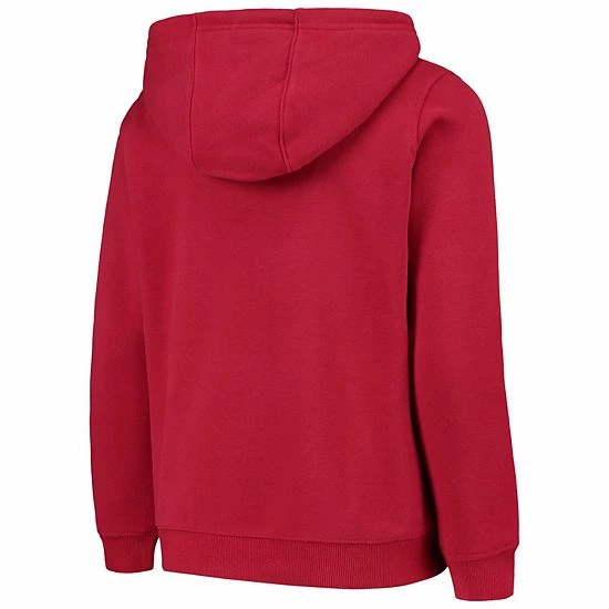 Outerstuff Youth Scarlet Nebraska Huskers Big Bevel Pullover Hoodie 6 Outerstuff Youth Scarlet Nebraska Huskers Big Bevel Pullover Hoodie - Image 4