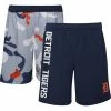 Outerstuff Youth Navy Detroit Tigers Camo Newsies Active Shorts