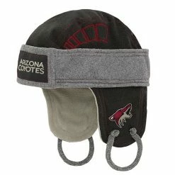 Outerstuff Youth Black Arizona Coyotes Fleece Hockey Helmet Hat 8 Outerstuff Youth Black Arizona Coyotes Fleece Hockey Helmet Hat -Outerstuff shop unnamed file 9047