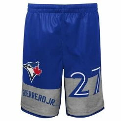 Outerstuff Youth Vladimir Guerrero Jr. Royal Toronto Blue Jays Pandemonium Name & Number Shorts 8 Outerstuff Youth Vladimir Guerrero Jr. Royal Toronto Blue Jays Pandemonium Name & Number Shorts -Outerstuff shop unnamed file 9068