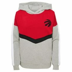 Outerstuff Girls Youth Heathered Gray Toronto Raptors All Yours Pullover Hoodie