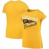 Outerstuff Girls Youth Gold Pittsburgh Pirates Fly The Flag T-Shirt -Outerstuff shop unnamed file 9105