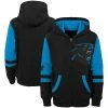 Outerstuff Youth Black Carolina Panthers Stadium Full-Zip Hoodie