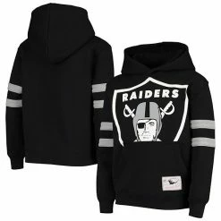 Outerstuff Youth Black Las Vegas Raiders Big Face Fleece Pullover Hoodie -Outerstuff shop unnamed file 9122