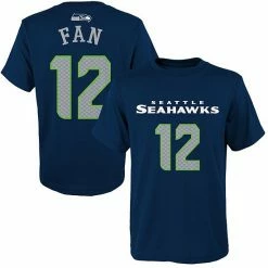 Outerstuff Youth Navy Seattle Seahawks Mainliner Player Name & Number T-Shirt -Outerstuff shop unnamed file 9236
