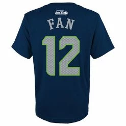 Outerstuff Youth Navy Seattle Seahawks Mainliner Player Name & Number T-Shirt -Outerstuff shop unnamed file 9238