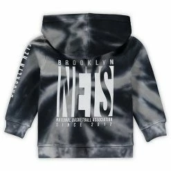 Outerstuff Toddler Black/White Brooklyn Nets Statement Edition Tie-Dye Fleece Pullover Hoodie 9 Outerstuff Toddler Black/White Brooklyn Nets Statement Edition Tie-Dye Fleece Pullover Hoodie -Outerstuff shop unnamed file 9256