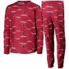 Outerstuff Youth Cardinal Arizona Cardinals All Over Print Long Sleeve T-Shirt & Pants Sleep Set -Outerstuff shop unnamed file 9316