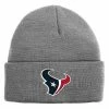 Outerstuff Preschool & Toddler Heathered Gray Houston Texans Logo Cuffed Knit Hat -Outerstuff shop unnamed file 9323