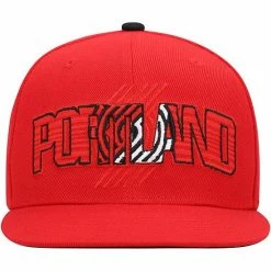 Outerstuff Youth Red Portland Trail Blazers Lifestyle Snapback Hat -Outerstuff shop unnamed file 9348