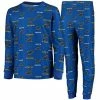 Outerstuff Youth Blue St. Louis Blues Allover Print Long Sleeve T-Shirt And Pants Sleep Set -Outerstuff shop unnamed file 936