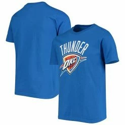 Outerstuff Youth Blue Oklahoma City Thunder Primary Logo T-Shirt -Outerstuff shop unnamed file 9371