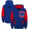 Outerstuff Toddler Royal/Red Chicago Cubs Stadium Full-Zip Hoodie Jacket
