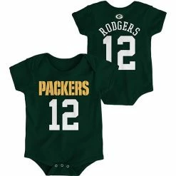 Outerstuff Infant Aaron Rodgers Green Green Bay Packers Mainliner Name And Number Bodysuit -Outerstuff shop unnamed file 9510