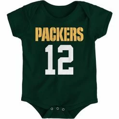 Outerstuff Infant Aaron Rodgers Green Green Bay Packers Mainliner Name And Number Bodysuit -Outerstuff shop unnamed file 9511