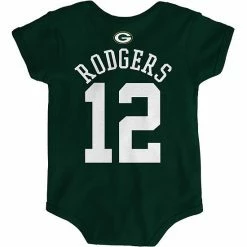 Outerstuff Infant Aaron Rodgers Green Green Bay Packers Mainliner Name And Number Bodysuit -Outerstuff shop unnamed file 9512