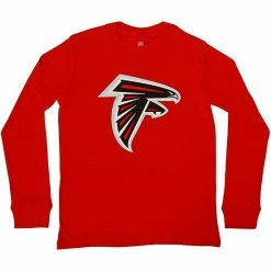 Outerstuff Atlanta Falcons Preschool Team Logo Long Sleeve T-Shirt - Red