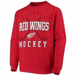 Outerstuff Youth Red Detroit Red Wings Digital Long Sleeve T-Shirt -Outerstuff shop unnamed file 9609