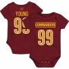 Outerstuff Infant Chase Young Burgundy Washington Commanders Mainliner Player Name & Number Bodysuit -Outerstuff shop unnamed file 9628