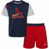 Outerstuff Toddler St. Louis Cardinals Navy/Red Pinch Hitter T-Shirt & Shorts Set -Outerstuff shop unnamed file 9632