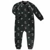 Outerstuff Toddler Black Dallas Stars Team Print Raglan Full-Zip Jumper Pajamas