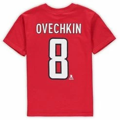 Outerstuff Preschool Alexander Ovechkin Red Washington Capitals Authentic Stack Name & Number T-Shirt -Outerstuff shop unnamed file 9679
