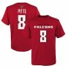 Outerstuff Youth Kyle Pitts Red Atlanta Falcons Mainliner Name & Number T-Shirt -Outerstuff shop unnamed file 9736
