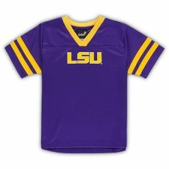 Outerstuff Preschool Purple/Gold LSU Tigers Red Zone Jersey & Pants Set -Outerstuff shop unnamed file 975