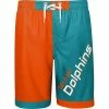 Outerstuff Youth Orange/Aqua Miami Dolphins Conch Bay Board Shorts -Outerstuff shop unnamed file 9755