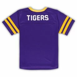 Outerstuff Preschool Purple/Gold LSU Tigers Red Zone Jersey & Pants Set -Outerstuff shop unnamed file 976