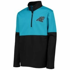 Outerstuff Youth Blue Carolina Panthers Quick Snap Quarter-Zip Jacket -Outerstuff shop unnamed file 9784