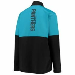 Outerstuff Youth Blue Carolina Panthers Quick Snap Quarter-Zip Jacket -Outerstuff shop unnamed file 9785