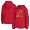 Outerstuff Youth Red Arizona Diamondbacks Primary Team Logo Pullover Hoodie