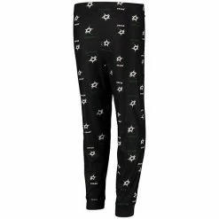 Outerstuff Youth Black Dallas Stars Allover Print Long Sleeve T-Shirt And Pants Sleep Set 9 Outerstuff Youth Black Dallas Stars Allover Print Long Sleeve T-Shirt And Pants Sleep Set -Outerstuff shop unnamed file 9800
