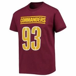 Outerstuff Youth Jonathan Allen Burgundy Washington Commanders Mainliner Player Name & Number T-Shirt -Outerstuff shop unnamed file 9820
