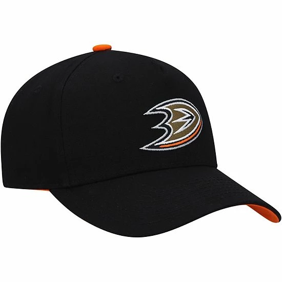 Outerstuff Youth Black Anaheim Ducks Snapback Hat 6 Outerstuff Youth Black Anaheim Ducks Snapback Hat - Image 4