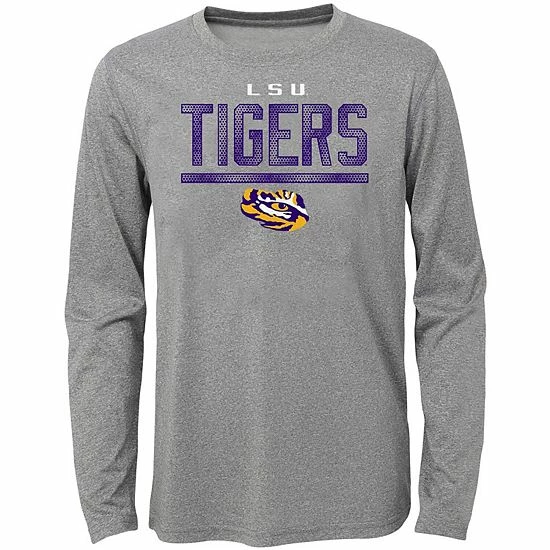 Outerstuff Preschool Purple LSU Tigers Long Sleeve/Short Sleeve T-Shirt Combo Pack 6 Outerstuff Preschool Purple LSU Tigers Long Sleeve/Short Sleeve T-Shirt Combo Pack - Image 4