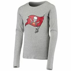 Outerstuff Youth Gray Tampa Bay Buccaneers Long Sleeve T-Shirt & Pants Sleep Set -Outerstuff shop unnamed file 99