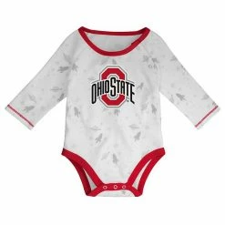 Outerstuff Newborn & Infant Scarlet/White Ohio State Buckeyes Dream Team Long Sleeve Bodysuit Hat & Pants Set -Outerstuff shop unnamed file 997