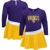 Outerstuff Girls Toddler Purple/Gold Minnesota Vikings Heart To Heart Jersey Tunic Dress -Outerstuff shop unnamed file 9989